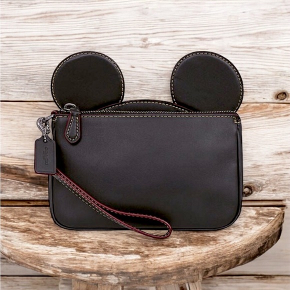 Coach x Disney Mickey Mouse Wristlet - Picture 5 of 5